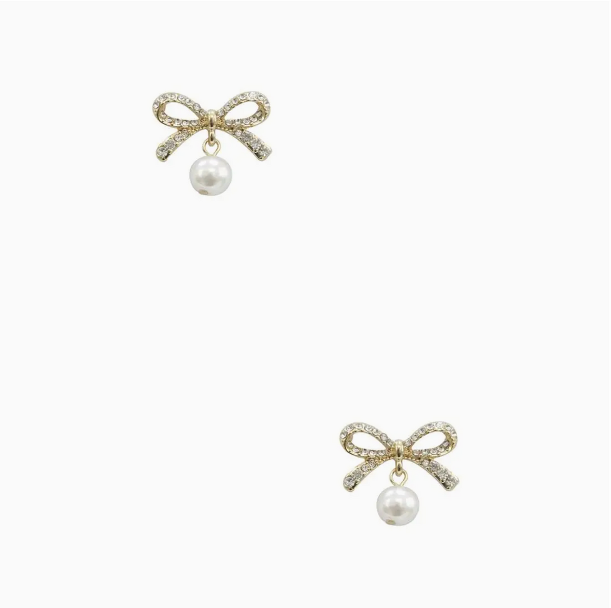 Bow Earring #111143