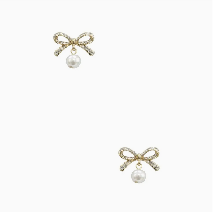 Bow Earring #111143