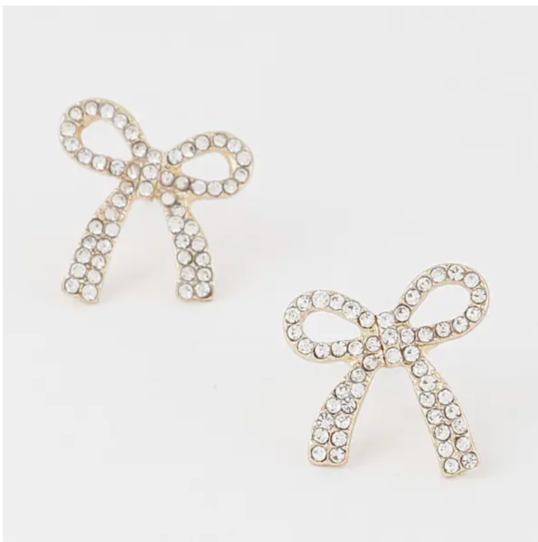 Bow Earring #111147