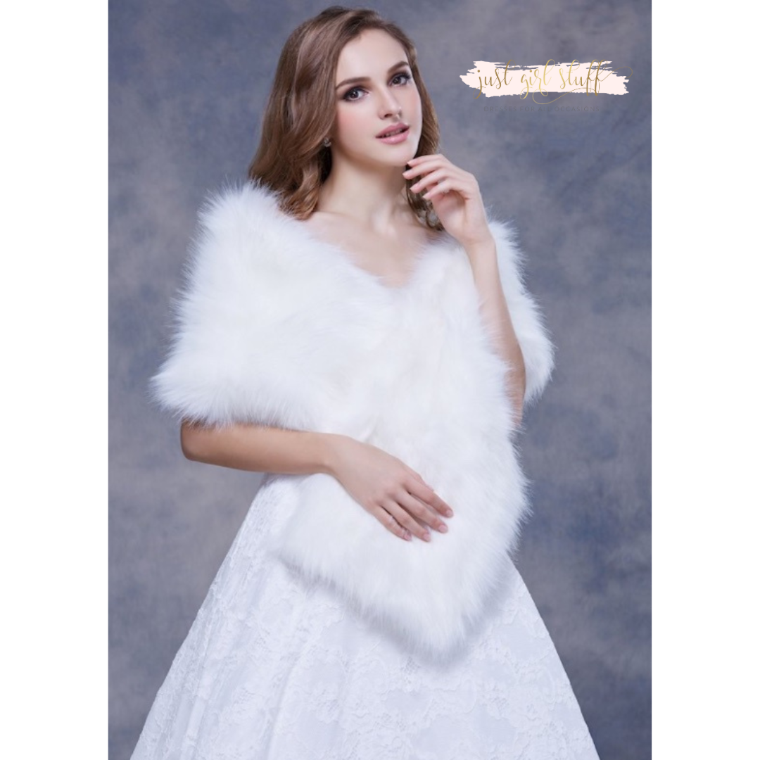 Chal de piel Jadore #Fur001