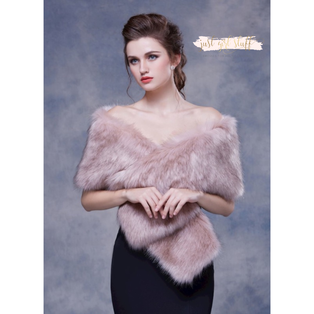 Chal de piel Jadore #Fur001