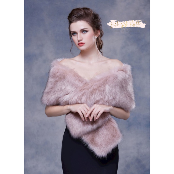 Chal de piel Jadore #Fur001