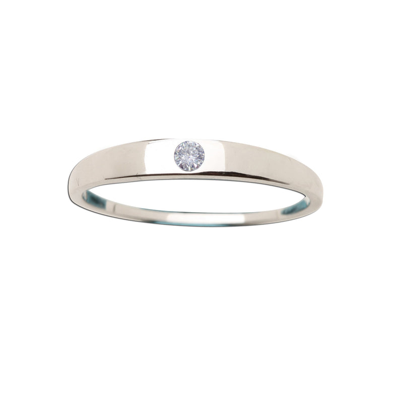 Cherished Moments #TCR-04-White Sapphire